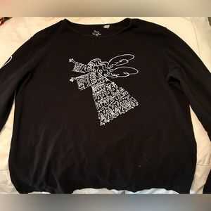 “Chico’s” long sleeve tshirt with an Angel. Chico’s size 3.